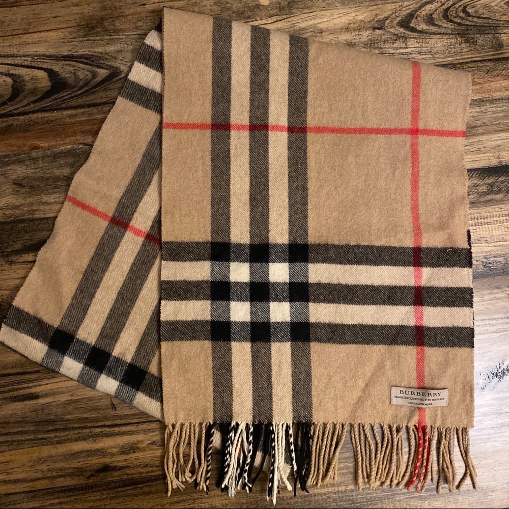 Cashmere Burberry Scarf